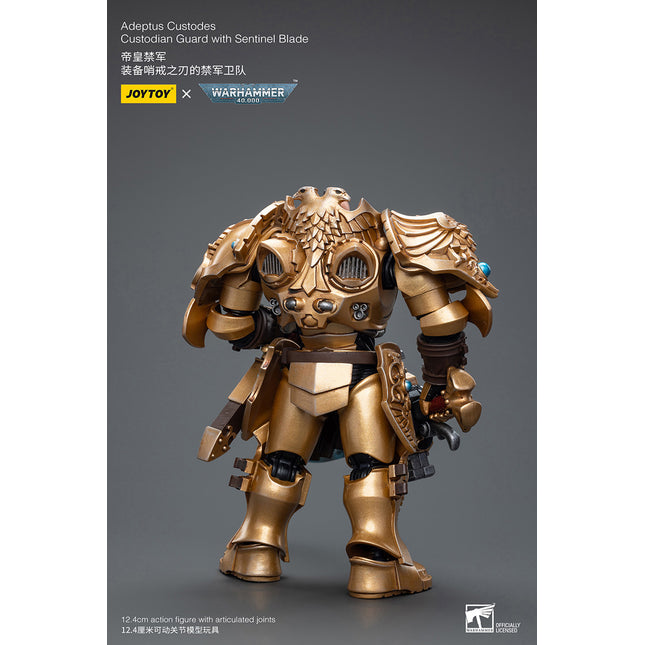 Warhammer 40K 1/18 Scale Adeptus Custodes Custodian Guard with Sentinel Blade