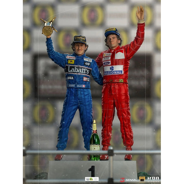 The Last Podium 1/10 Scale Figure Ayrton Senna And Alain Prost Deluxe