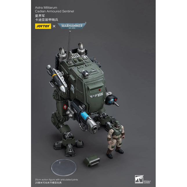 Warhammer 40K 1/18 Scale Astra Militarum Cadian Armoured Sentinel