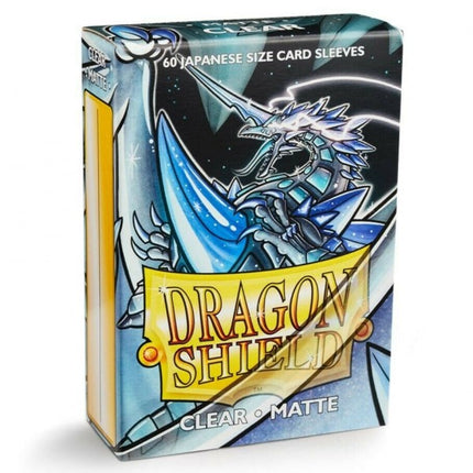 Dragon Shield - Matte Japanese Size Sleeves 60pk (Clear)