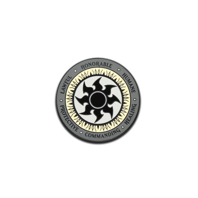 PMTG008 Magic: the Gathering - White Mana Crest AR Pin