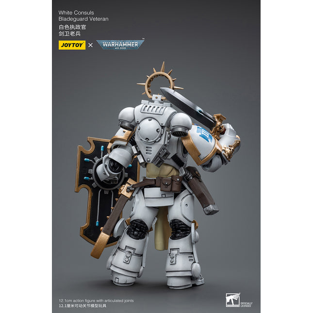 Warhammer 40K 1/18 Scale White Consuls Bladeguard Veteran