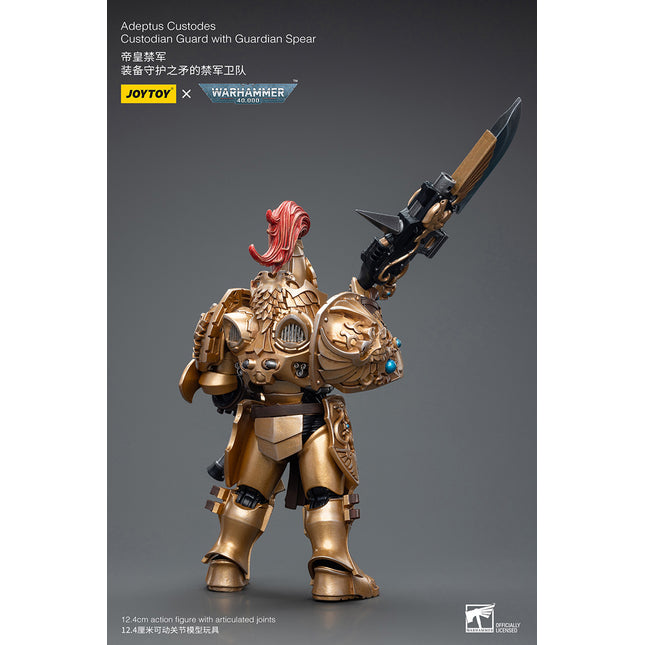 Warhammer 40K 1/18 Scale Adeptus Custodes Custodian Guard with Guardian Spear