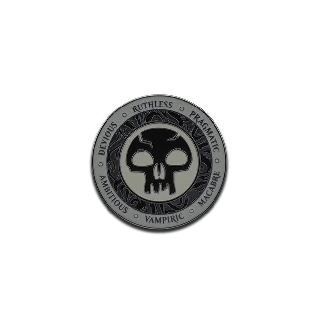 PMTG006 Magic: the Gathering - Black Mana Crest AR Pins