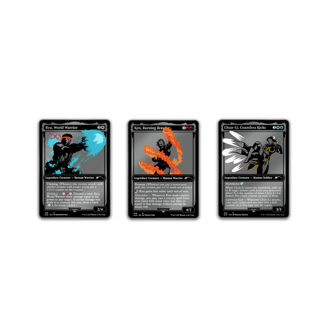 PMTGSLSET002 Secret Lair x Street Fighter LIMITED AR Pin Set