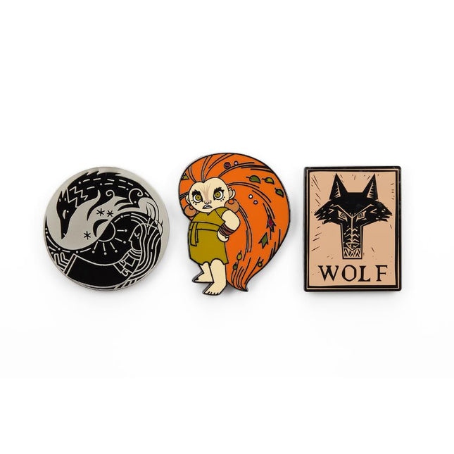 PCSWW001 + PCSWW002 + PCSWW003 Wolfwalkers Limited Edition AR Pin Set