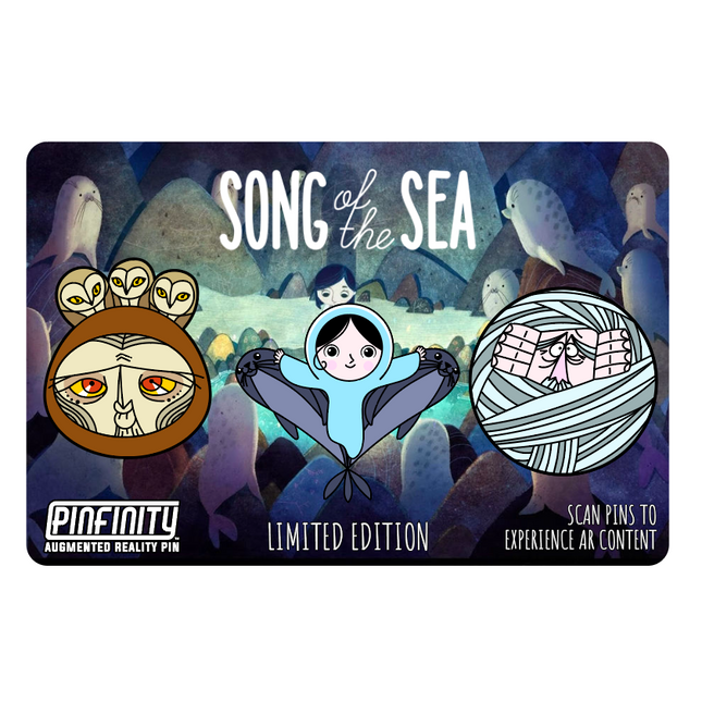 PCSSSSET001 Limited Edition Song Of The Sea 3 AR Pin Set