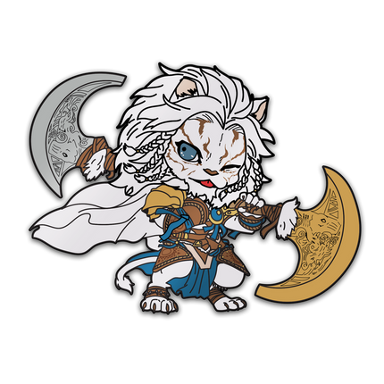 PMTGSL005 Secret Lair: Li'l Walkers Ajani LIMITED AR Pin