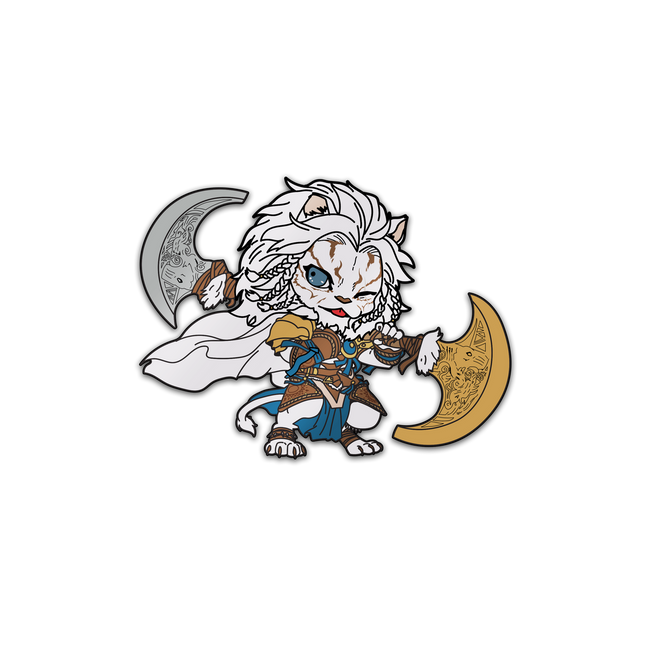 PMTGSL005 Secret Lair: Li'l Walkers Ajani LIMITED AR Pin