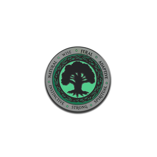 PMTG010 Magic: the Gathering - Green Mana Crest AR Pin