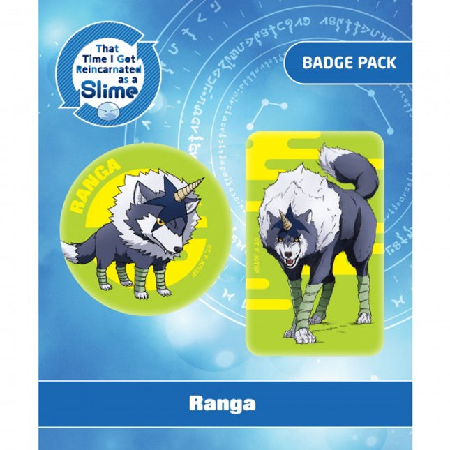 That Time I Got Reincarnated As A Slime Ranga Badge Pack