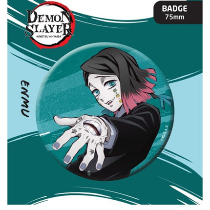 DEMON SLAYER BUTTON BADGE: Enmu
