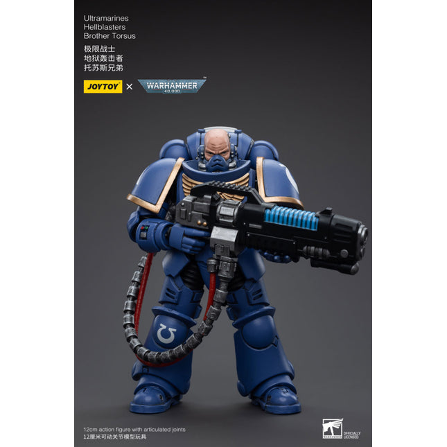 Warhammer 40K 1/18 Scale Ultramarines Hellblasters Brother Torsus