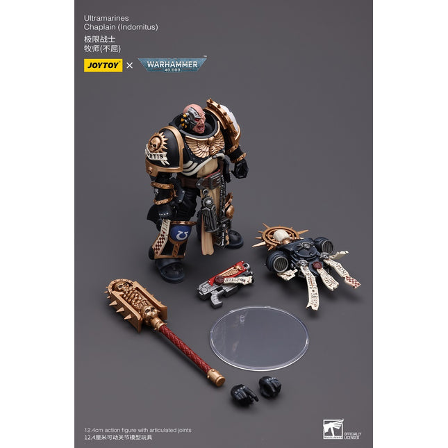 Warhammer 40K 1/18 Scale Ultramarines Chaplain (Indomitus)