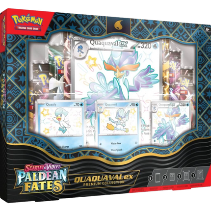 Pokemon TCG: Scarlet & Violet 4.5 Paldean Fates - Premium Collection Quaquaval