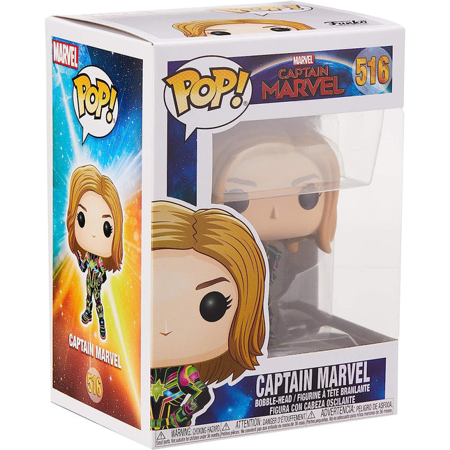 Funko POP! Vinyl Captain Marvel With Neon Suit