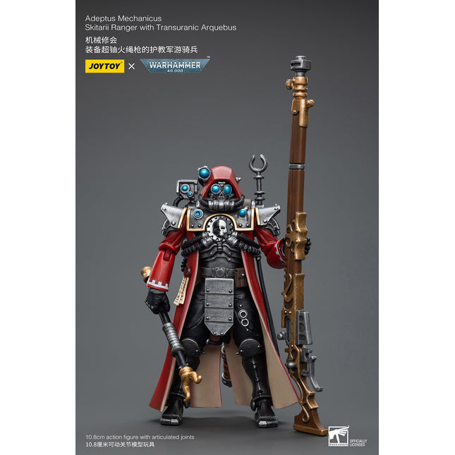 Warhammer 40K 1/18 Scale Adeptus Mechanicus Skitarii Ranger with Transuranic Arquebus