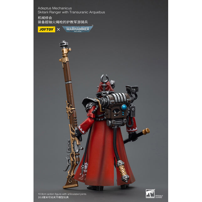 Warhammer 40K 1/18 Scale Adeptus Mechanicus Skitarii Ranger with Transuranic Arquebus