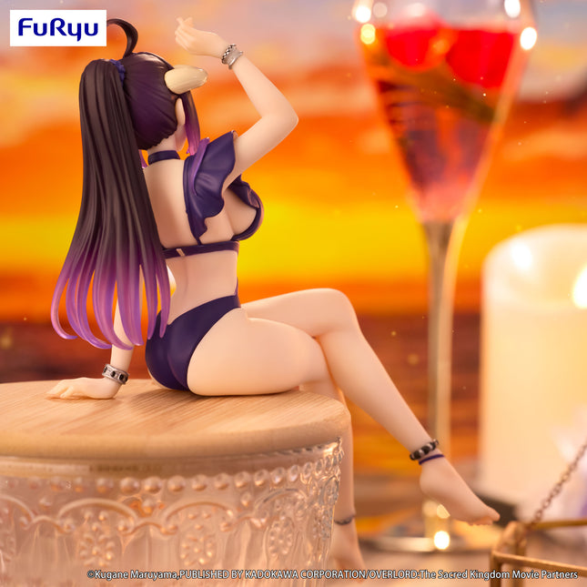 Furyu -OVERLORD Noodle Stopper Figure -Albedo Swimsuit Dark Purple Color ver.- (Release Date 11/25)