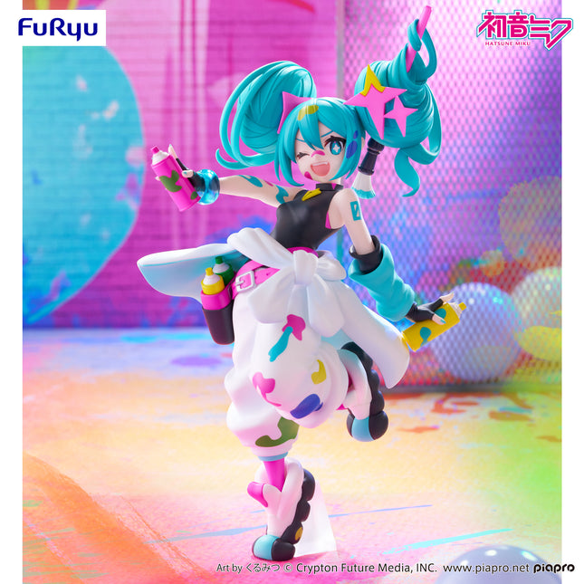 Furyu - Hatsune Miku:  Trio-Try-iT Figure -Paint Girl- (Release Date 11/25)