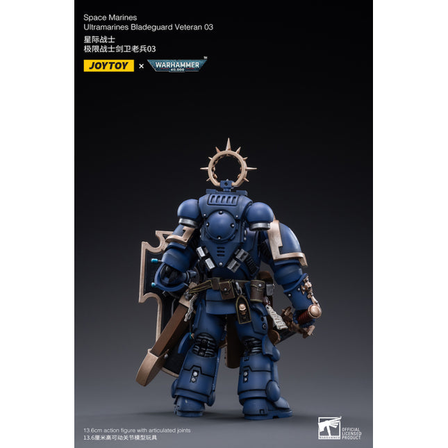 Warhammer 40K 1/18 Scale Ultramarines Bladeguard Veteran 03