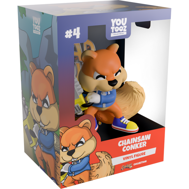 Youtooz: Conker's Bad Fur Day: Chainsaw Conker (Release Date: 03/27)