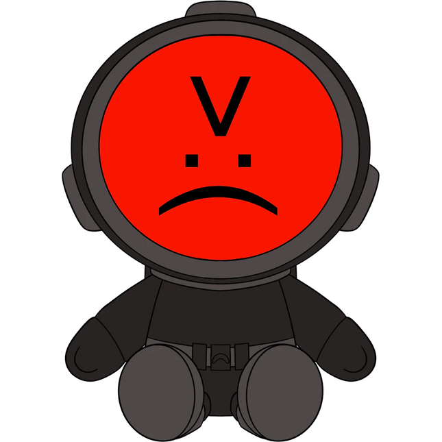 Youtooz - Content Warning: Content Warning Red (9IN)