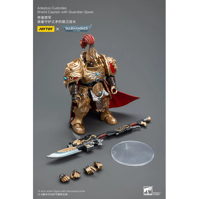 Warhammer 40K 1/18 Scale Adeptus Custodes Shield Captain with Guardian Spear
