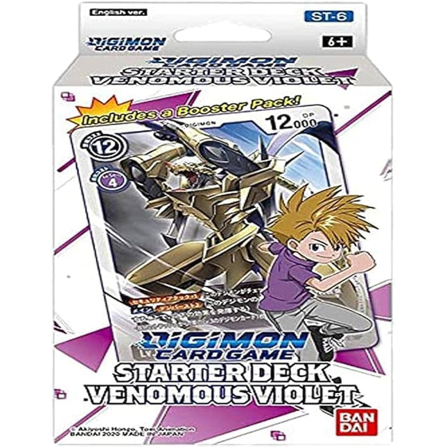 Digimon Card Game: Starter Deck ST-6: Venomous Violet