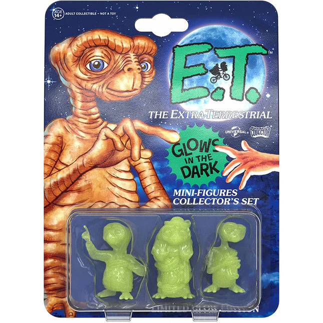Doctor Collector DCET03 ET Mini Figures - Glow in the Dark