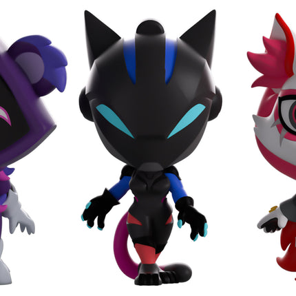 Youtooz: Fortnite Minitooz Set 2: Raven Team Leader, Lynx & Kimiko (Release Date: 03/27)