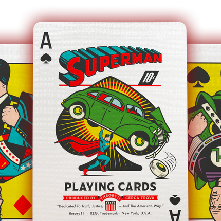 theory 11: Superman: Premium Playing Card Deck