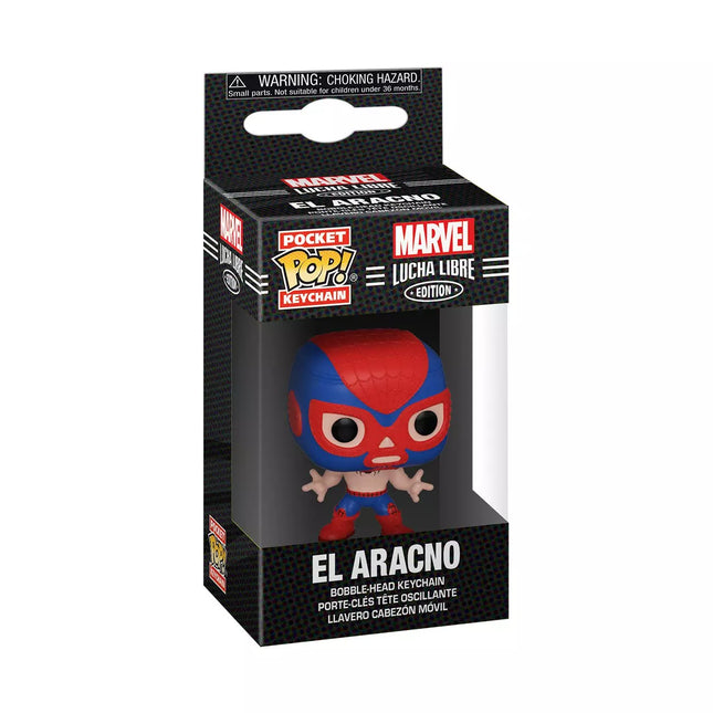 Funko Pocket POP! Marvel Lucha Libre Spider-Man Keychain