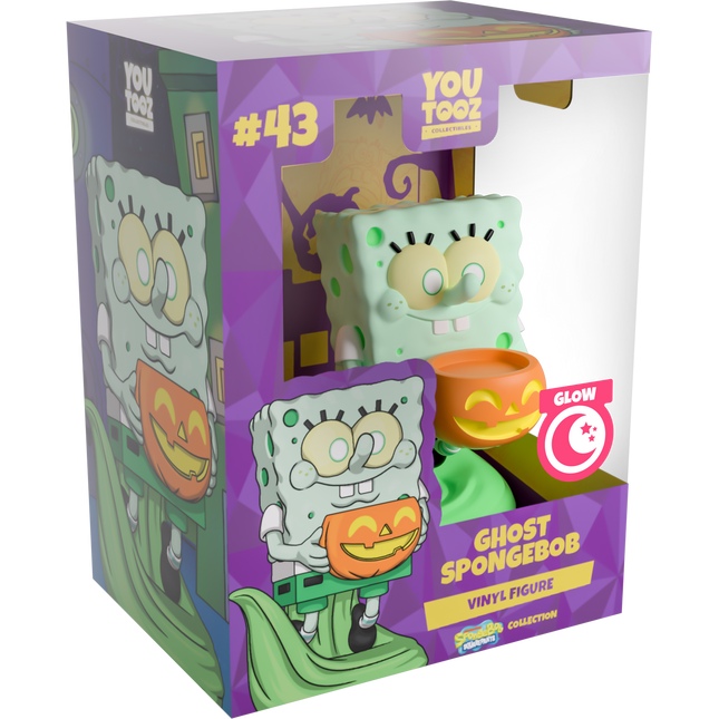 Youtooz: SpongeBob SquarePants: Glow In the Dark Ghost SpongeBob (Release Date: 08/27)