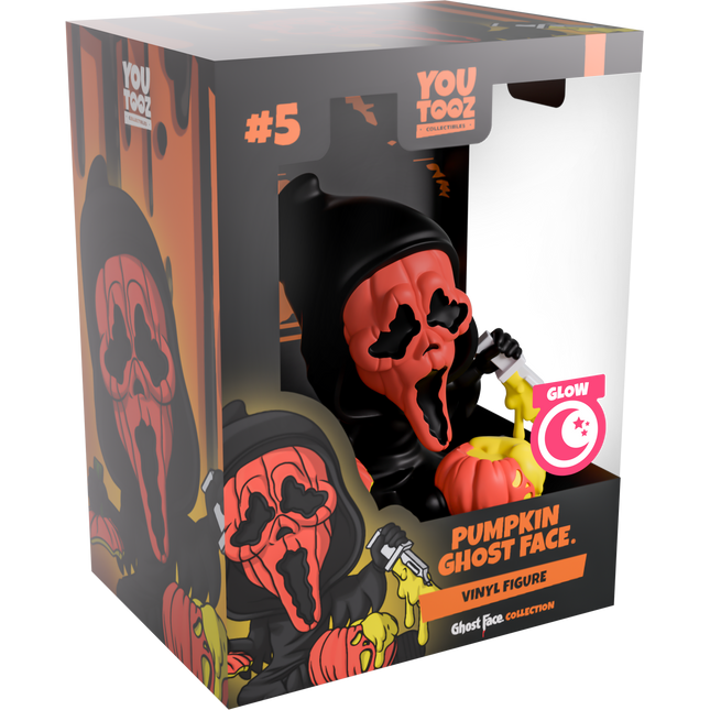 Youtooz: Scream: Glow In The Dark Pumpkin Mask Ghostface (Release Date: 08/27)