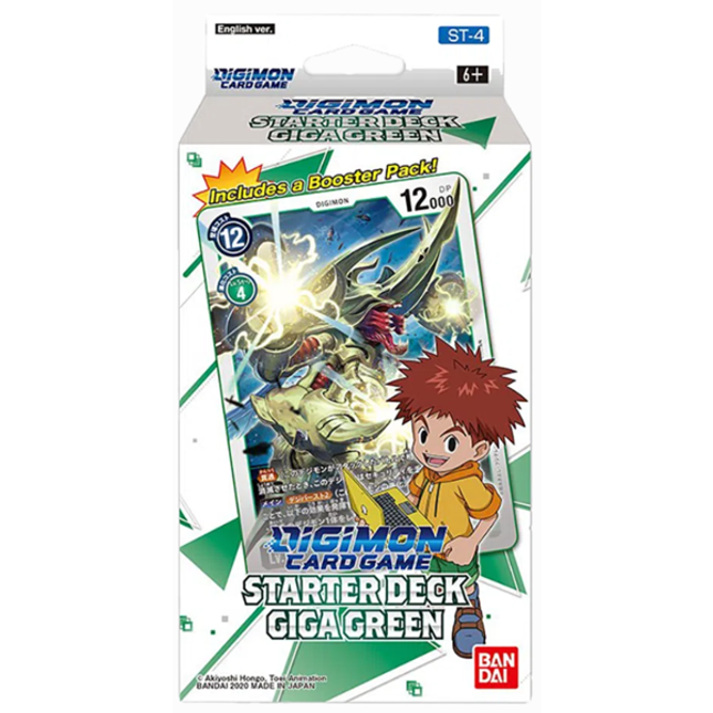Digimon Card Game: Starter Deck Giga Green Starter Deck ST-4
