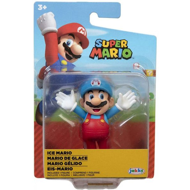 Super Mario 2.5 Inch Figures - Ice Mario (Arms Open)