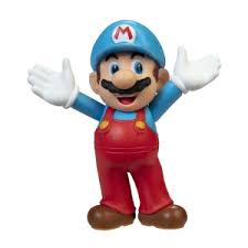Super Mario 2.5 Inch Figures - Ice Mario (Arms Open)