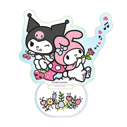 Sakami: Hello Kitty And Friends: Holographic My Melody & Kuromi Acrylic Standee