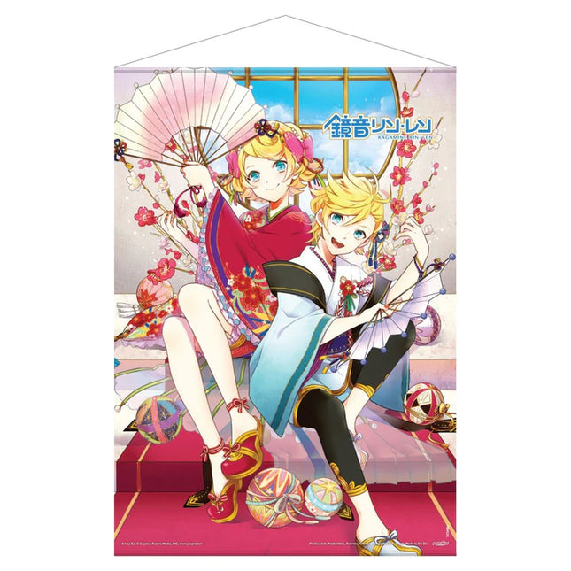 Vocaloid LEN & RIN Wall Scroll / Tapestry