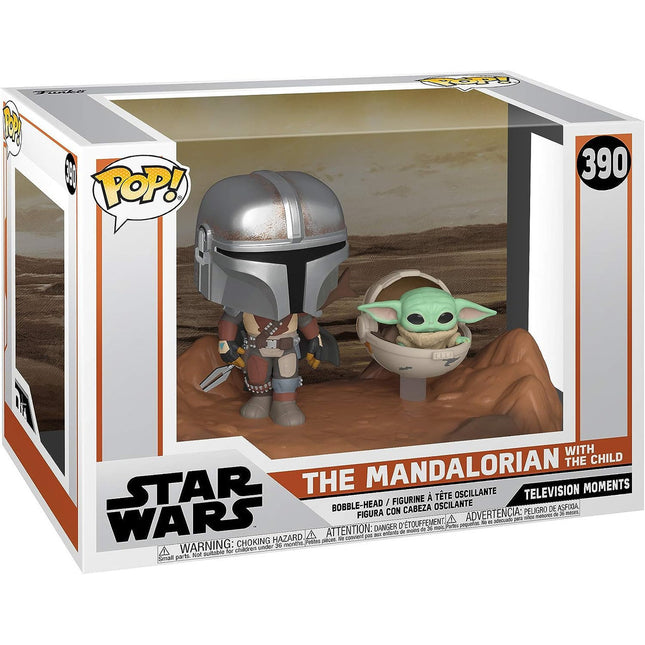 Funko POP! - Star Wars The Mandalorian: Mandalorian & Child
