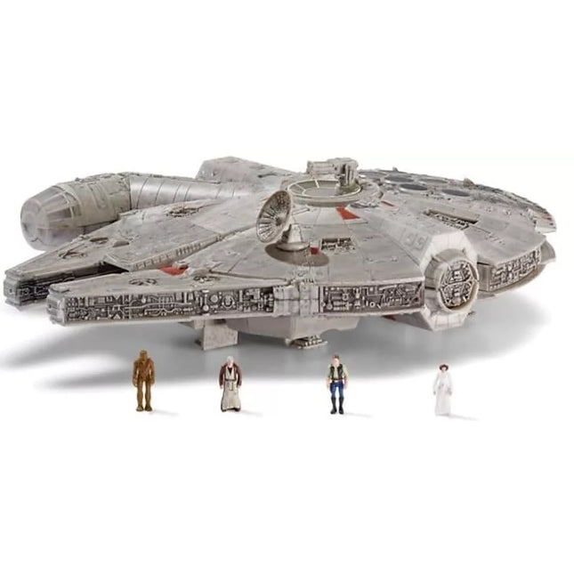 Star Wars:  Feature Vehicle (9" Vehicle & Figure) - Millennium Falcon - UK VERSION