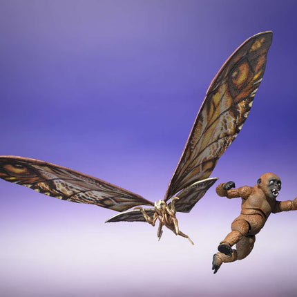 Godzilla X Kong: The New Empire: S.H. Monster Arts Action Figure 2-Pack: Suko & Mothra (Estimated Arrival 04/25)