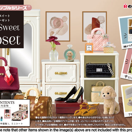 Re-Ment: Blind Box: My Sweet Closet Blind Box (Single or CDU)