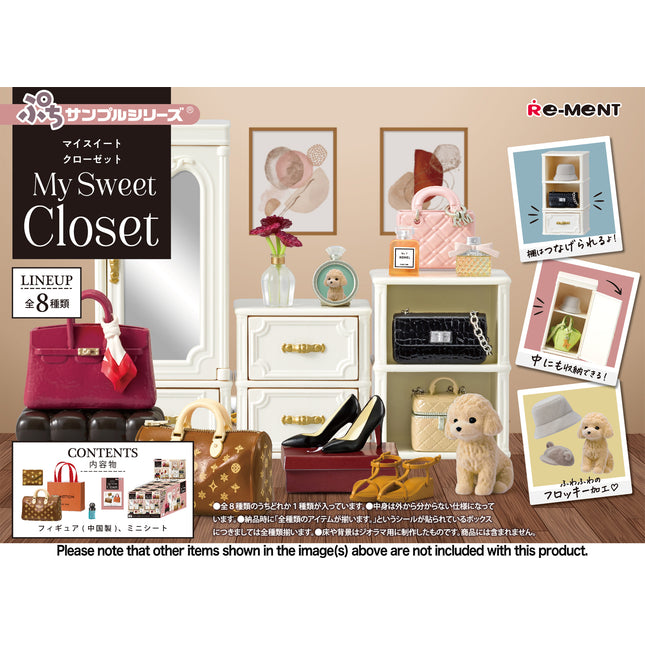 Re-Ment: Blind Box: My Sweet Closet Blind Box (Single or CDU)