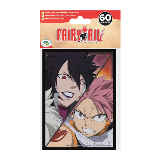 TCG Gaming Sleeves - Fairy Tail: Natsu Vs Macbeth