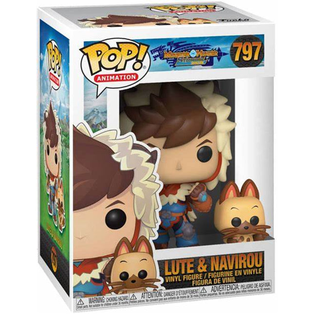Funko POP! Animation - Monster Hunter - Lute w/ Navirou