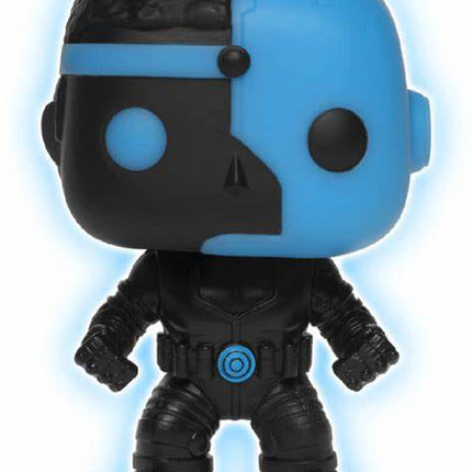 Funko POP! DC: Justice League: Cyborg Silhouette GITD (Exc)