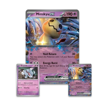 Pokemon TCG: Scarlet & Violet - Mimikyu Ex Collection Box