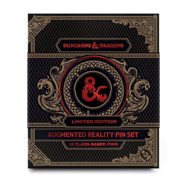 PDDLESET001 D&D Limited Edition Augmented Reality Class AR Pin Set